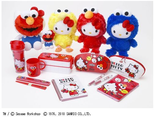 ハローキティ&times;セサミストリート　コラボレーション