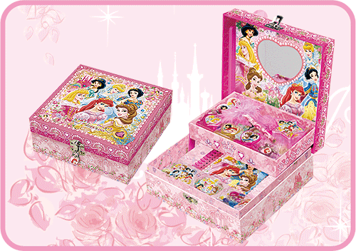 お父さん プリキュアですよ 今年の ひみつのジュエリーボックス は ハートキャッチプリキュア と ディズニープリンセス サンスター文具 オフィスマガジン Online