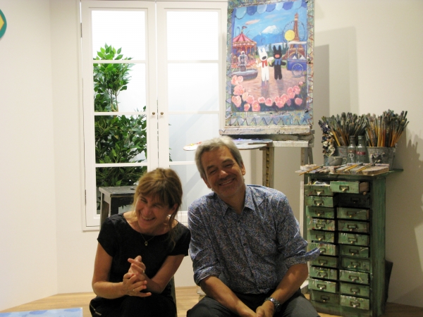 このテーマパークからは、作品のコンセプト『好奇心と熱心さが』伝わってくると、ご満悦のお二人