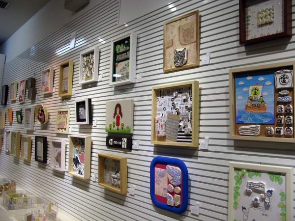 はんけしくんインストラクターのよる作品展示