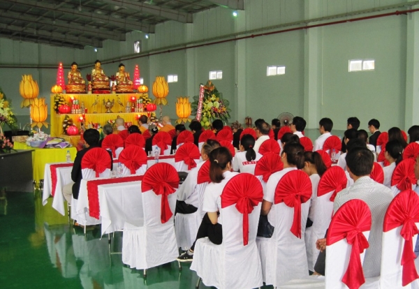 ベトナム新倉庫完成式2