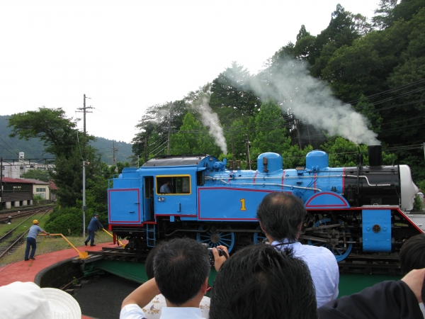 千頭駅・手動転車台（明治30年英国製）登録有形文化財　機械遺産（第37号）