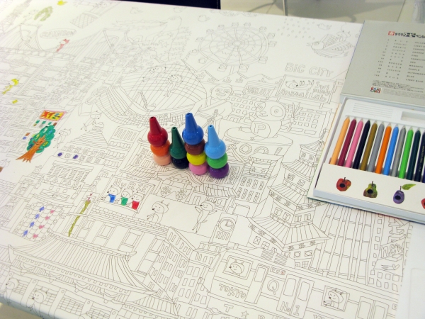 この夏、親子で一緒に塗り絵を楽しんでみませんか？（絵柄・TOKYO TOKIO）