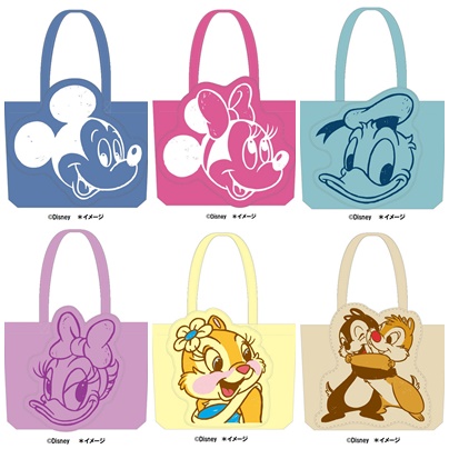 カラーフェイストート　6種　先行販売