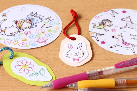 『ボールペンでかんたんイラスト教室』開催