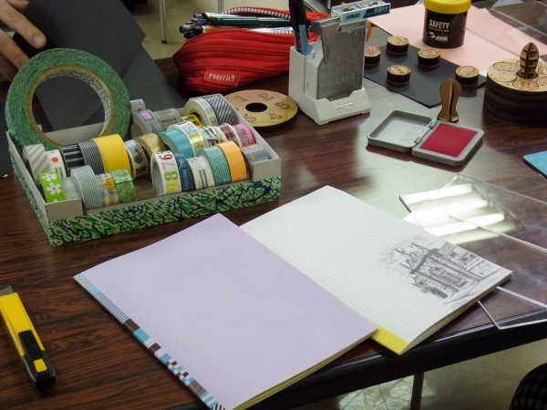 切って組むだけ ホッチキス要らず「組み継ぎ自由帳を作ろう」　ブンボーグＡ（エース）他故壁氏