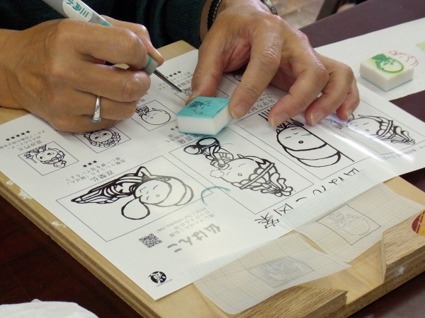 道刃物工業は今年の目玉となる新製品『仏はんこセット』の無料体験教室！よっ太っ腹！