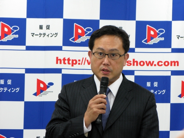 「次回は販促ショーにスポットを当てると共に、来場対象者を広げていく」と、芳賀社長