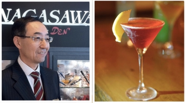 NAGASAWA竹内室長 「KobeINK物語オリジナル カクテル」製作者