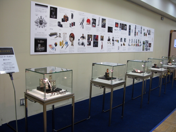 創業143年を迎えたエス・テー・デュポンの名品を紹介「第16回世界の万年筆祭」　本館7階催物会場