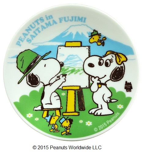 スヌーピータウンショップ  ららぽーと富士見ミニプレート （限定100）
