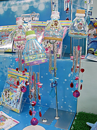 デコキラペンとビーズでキラキラにデコしよう「デコキラふうりんキット」