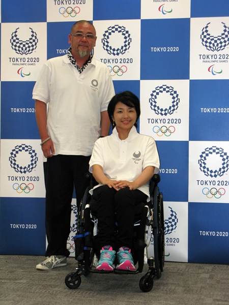 このエンブレムでオリンピック、パラリンピックを盛り上げていきます！野老＆田口