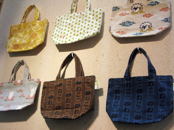 江戸風紋様の「ネコ柄トートバック」　フレンズヒル