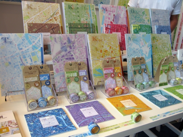 地図ステーショナリー「mati mati」シリーズ、新エリア「京都／梅田／神戸／横浜」を発売　ゼンリン