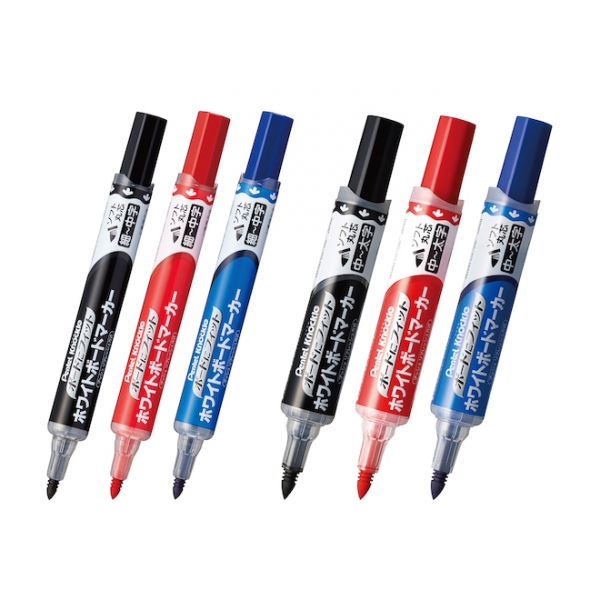 ぺんてる株式会社　ホワイトボードマーカー [ノックル　ボードにフィット]