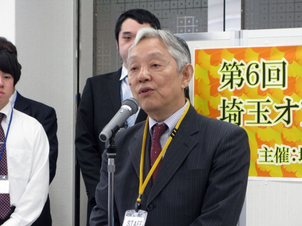 「昨今、メーカーの商品開発は、『消費者が使いやすい』という視点に立って行われていると感じる」と挨拶