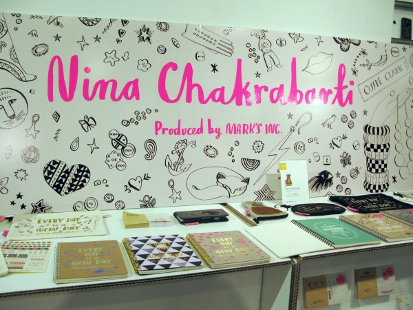 大人のぬり絵として人気のアートブックを手掛けるニナ・チャクラバーティとコラボ　キュートなステーショナリー
