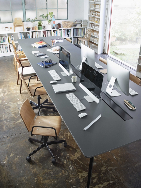 新製品　多様なワークシーンを演出する　テーブルシステム「ＬＥＭＮＡ（レムナ）」