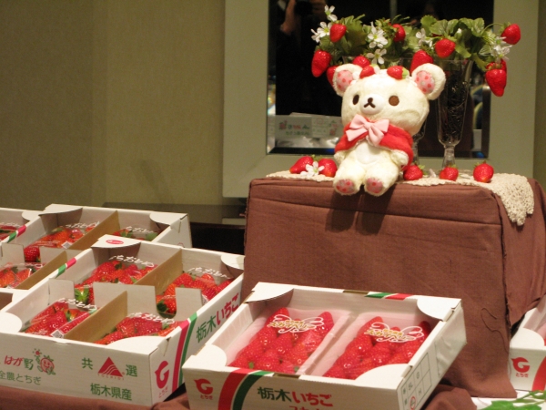 栃木県産のいちご『とちおとめ』
