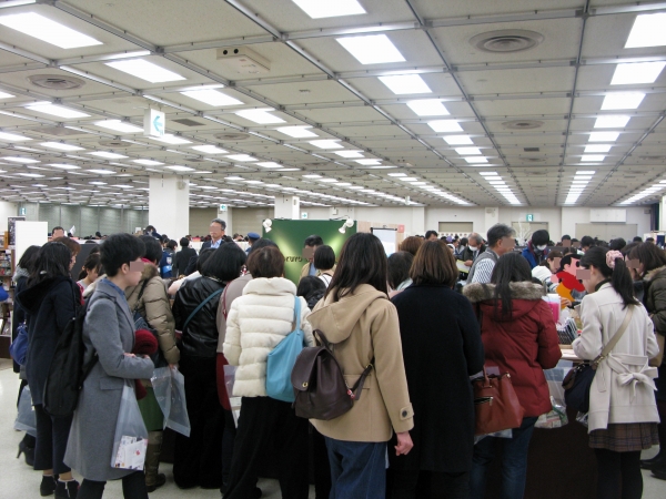 3日間で文具好きのユーザー2万5000人が来場し賑わいをみせた