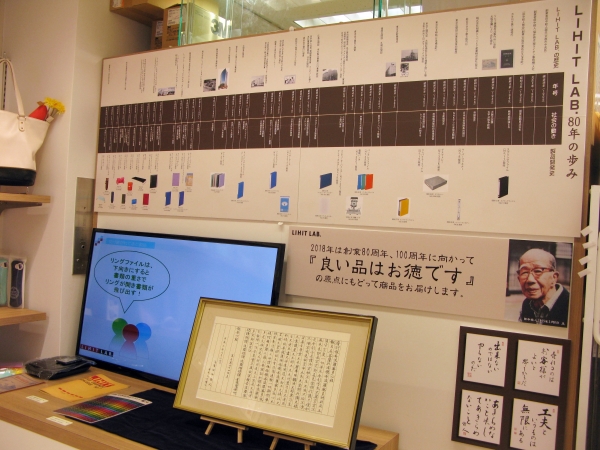 リヒトラブは、昭和１３年に田中経人氏により『 田中経人商会 』を創業