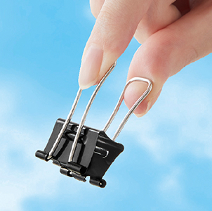 機能部門 軽く開けるクリップ「エアかる」　プラス