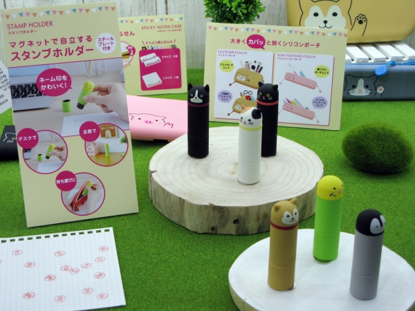 シリコン製スマートフィットプニラボシリーズに新デザインにミケネコ、ボストテリア、セキセイインコ、ペンギンが登場　ＬＩＨＩＴ ＬＡＢ．