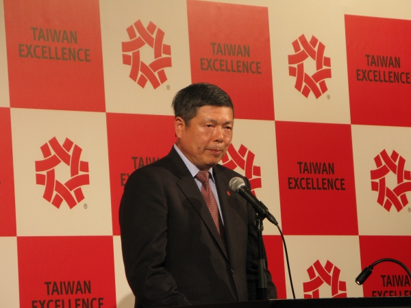 葉氏は「日本貿易振興機構と共に日本・台湾での人材を育成に力を入れていく」と挨拶。