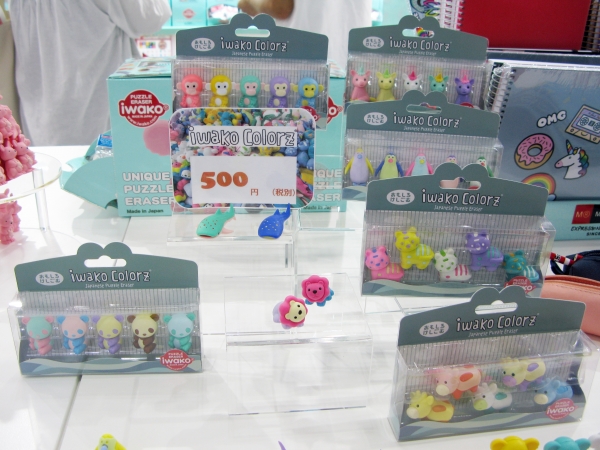 「おもしろ消しゴム」を作り続けて40年、イワコー 「iwako Colorz」