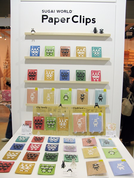 2017年ニューヨークNYNOWに初出店、エコフレンドリーが評価され、北米、ヨーロッパ、東アジアを含む13カ国で受注！紙クリップ「クリップファミリー」スガイワールド