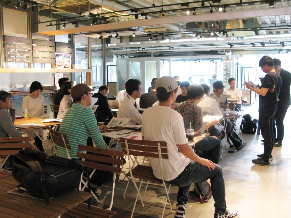 出展社・メディア向けのミーティング