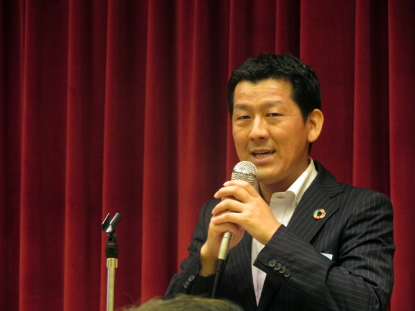 浦上新代表理事は「環境に関する活動において持続可能な開発目標ＳＤＧｓ推進やエシカルナ製品の取り扱いも検討していきたい」と挨拶