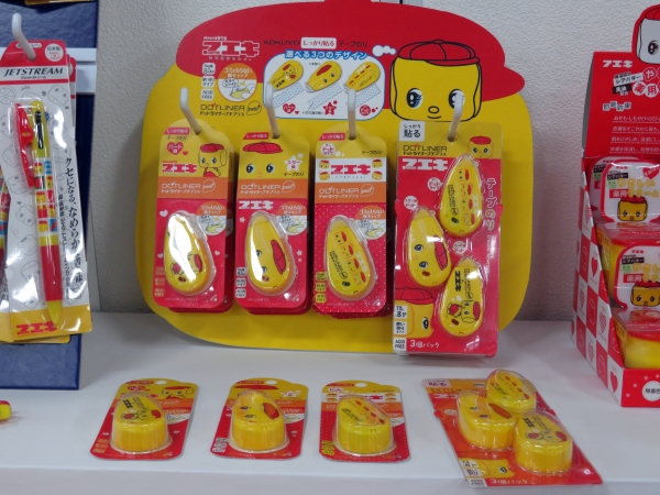 ドットライナープチプラスとフエキくんがコラボ！「フェキくんテープのり」不易糊工業
