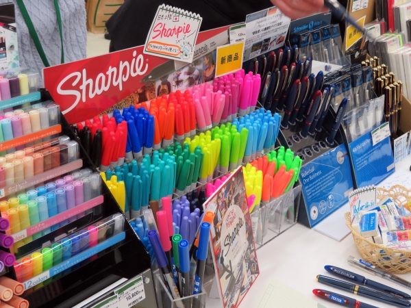日本上陸「Sharpie(シャーピー）」東京エコール
