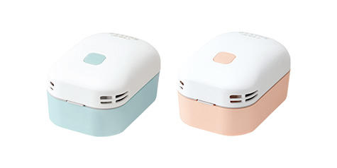 簡単・安全・清潔！子どものために一から作った 消しカスのための卓上クリーナー 「AIR-IN SUITTO（エアイン スイット）」