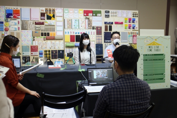 来会できなかった得意先にも、WEB商談会出展メーカーより新商品紹介をＹｏｕＴｕｂｅでＬＩＶＥ配信