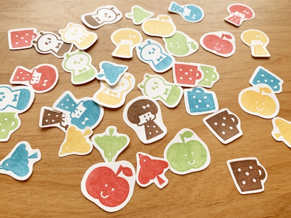 ≪使い方いろいろ！便利で可愛いフレークシール≫