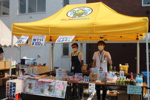 毎年恒例サマーフェスタでも大人気「あてくじ」「けしごむつかみどり」