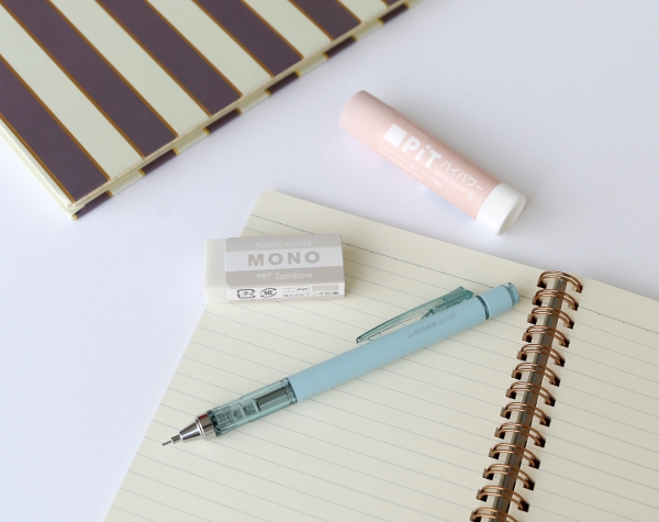 モノ消しゴム、モノグラフシャープ、ピットスティックのり