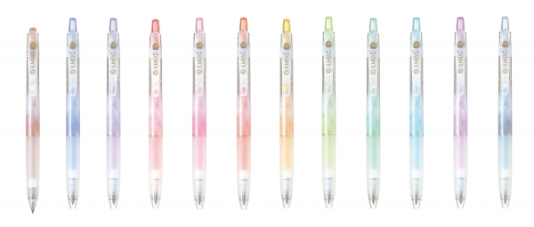 ペールトーンカラー ゲルインキボールペン（価格：165円（税抜価格：150円））