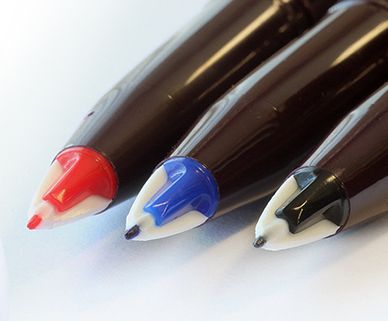 全方位で書けてしなるペン先