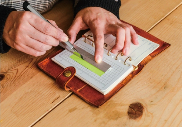 ポケットブックカッティングマット