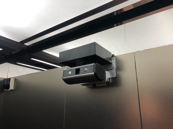 写真：「エレシネマ」の設置イメージ