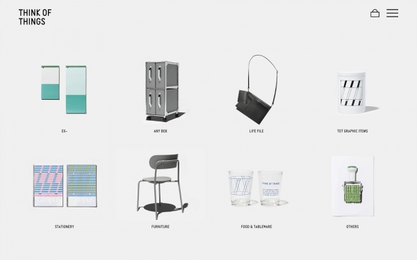 オンラインショップのデザインは、商品をできるだけフラットに比較・検討していただけるように、図鑑をイメージしています。