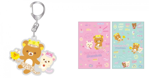 ＜限定商品＞アクリルキーホルダー　550円(税抜)　ポストカードセット　300円(税抜)