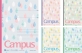 コクヨ、「キャンパスパックノート」水彩タッチしずく模様 限定デザインを発売