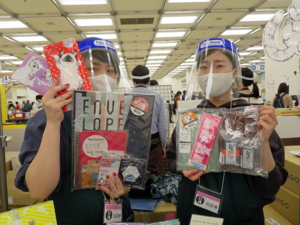 アイディア＋かわいい文具　会場限定の特別セット　ヒサゴの雑貨ブランド　UN TROIS CINQ