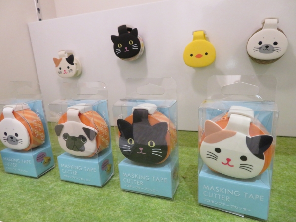 マスキングテープが可愛く持ち運べて簡単に切れる「マスキングテープカッター」