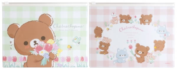 3月11日(木)～チャイロイコグマルシェにて、3,000円(税込)以上お買い上げのお客様に「ジッパーケース(2種いずれか1種)」を先着でプレゼント！